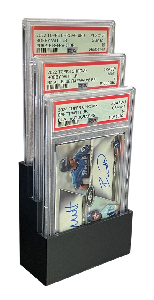 sports cards psa card stand