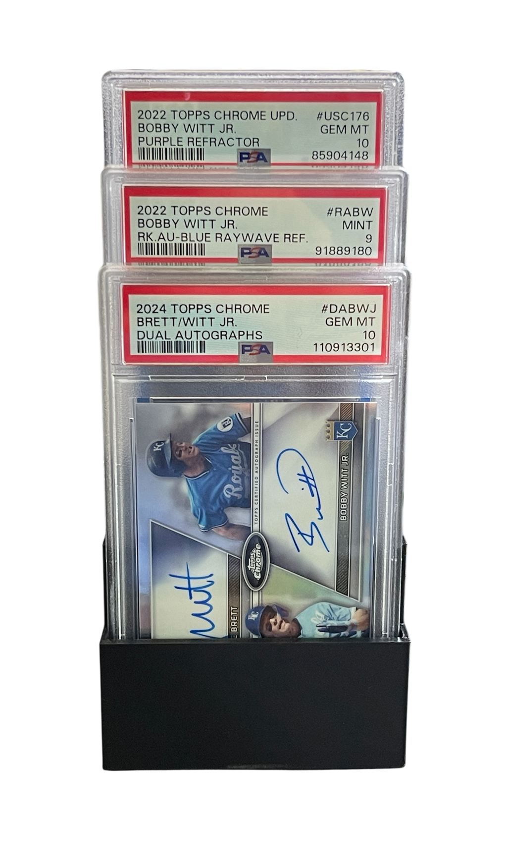 3 Tier Card Stand for PSA Slabs