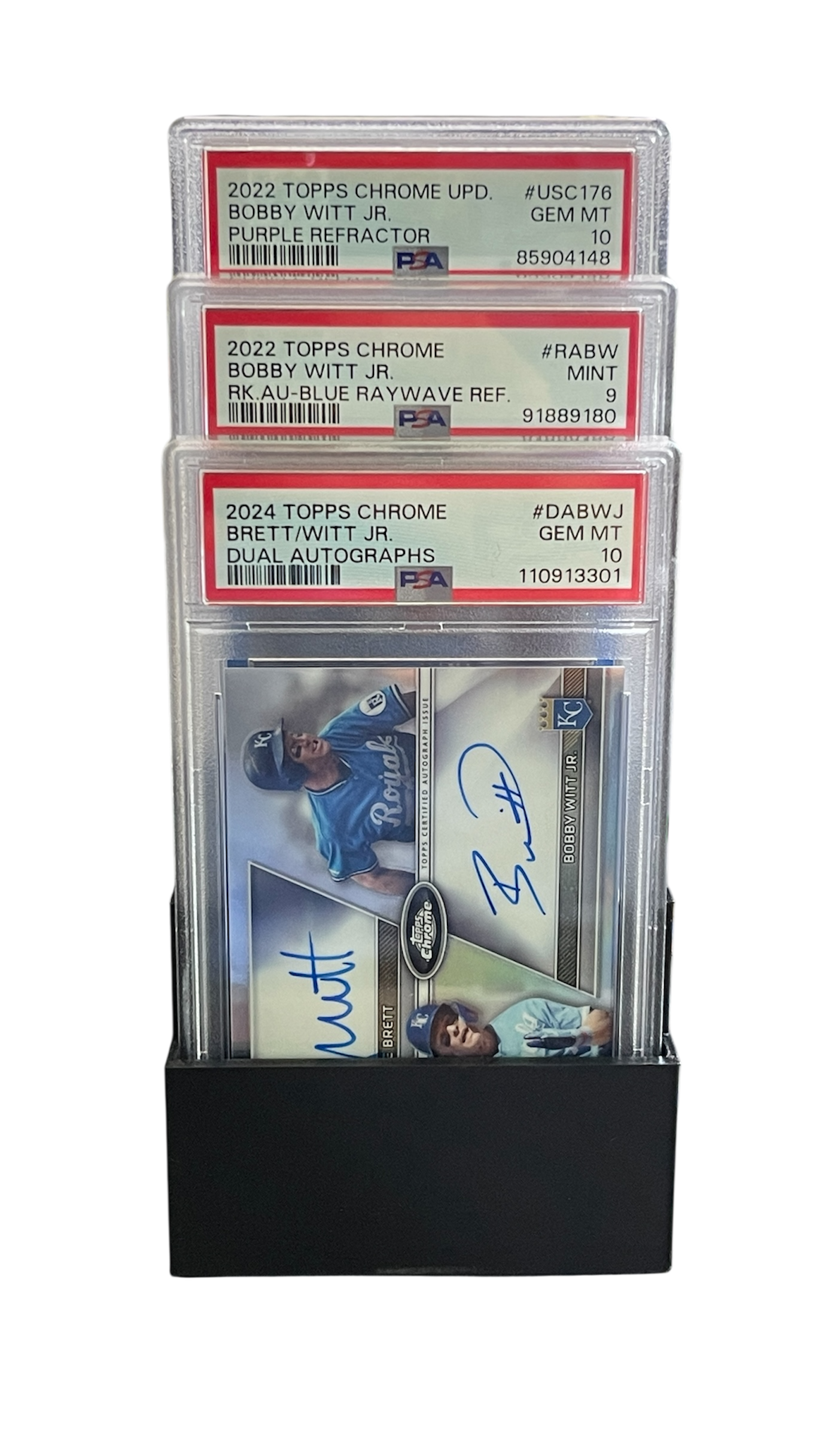 3 Tier Card Stand for PSA Slabs